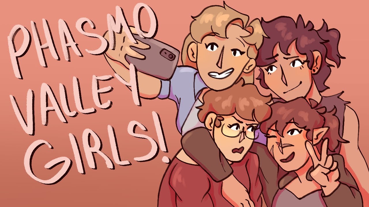 Valley Girls Phasmophobia Animatic- Jimmy, Grian, Scar, & Skizz!