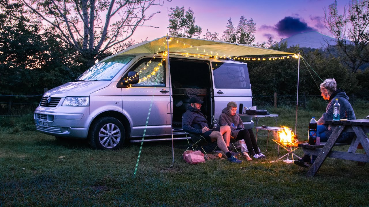 Vanlife Lake District - Overnight camping - Fishing - Cooking in the Lake District.