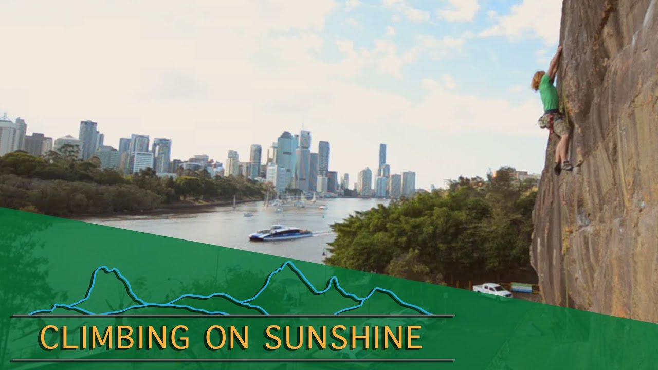 Climbing on Sunshine - Kangaroo Point