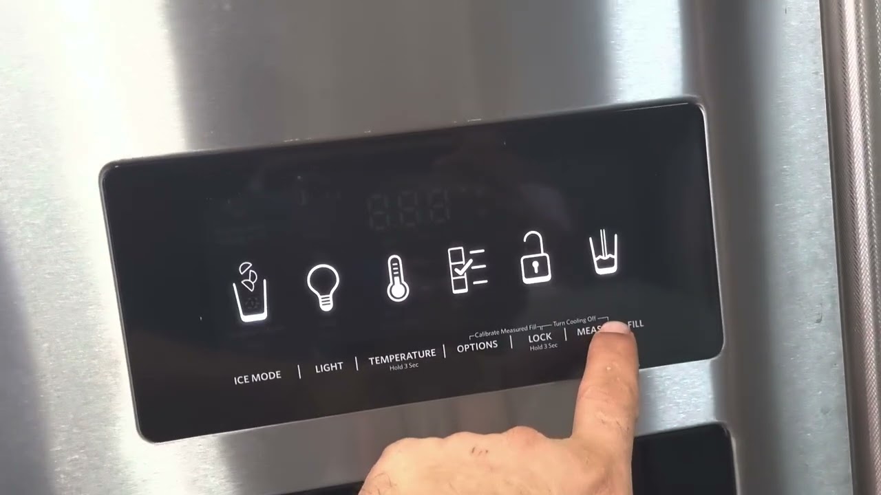 manejo nevera kitchenaid puertas lado a lado