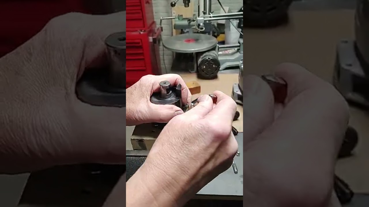 Velocette kickstart spring install
