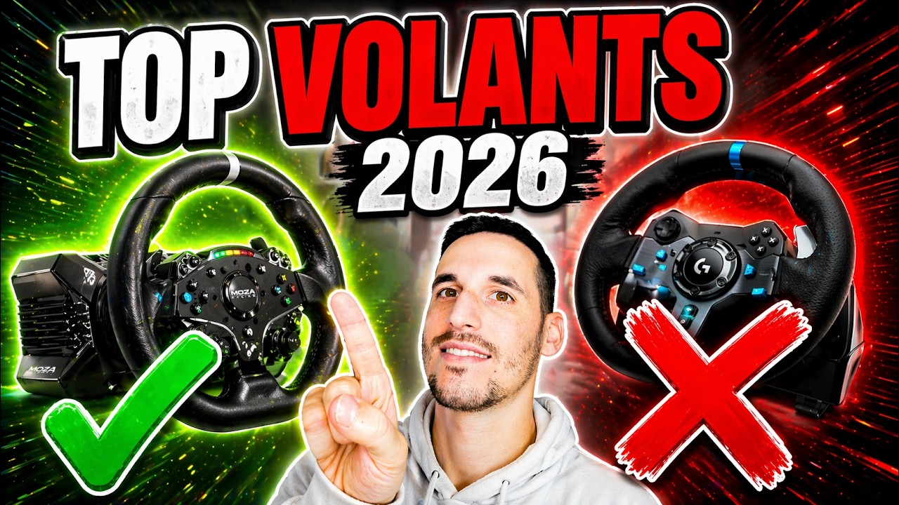 Classement des meilleurs volants simracing 2026 !