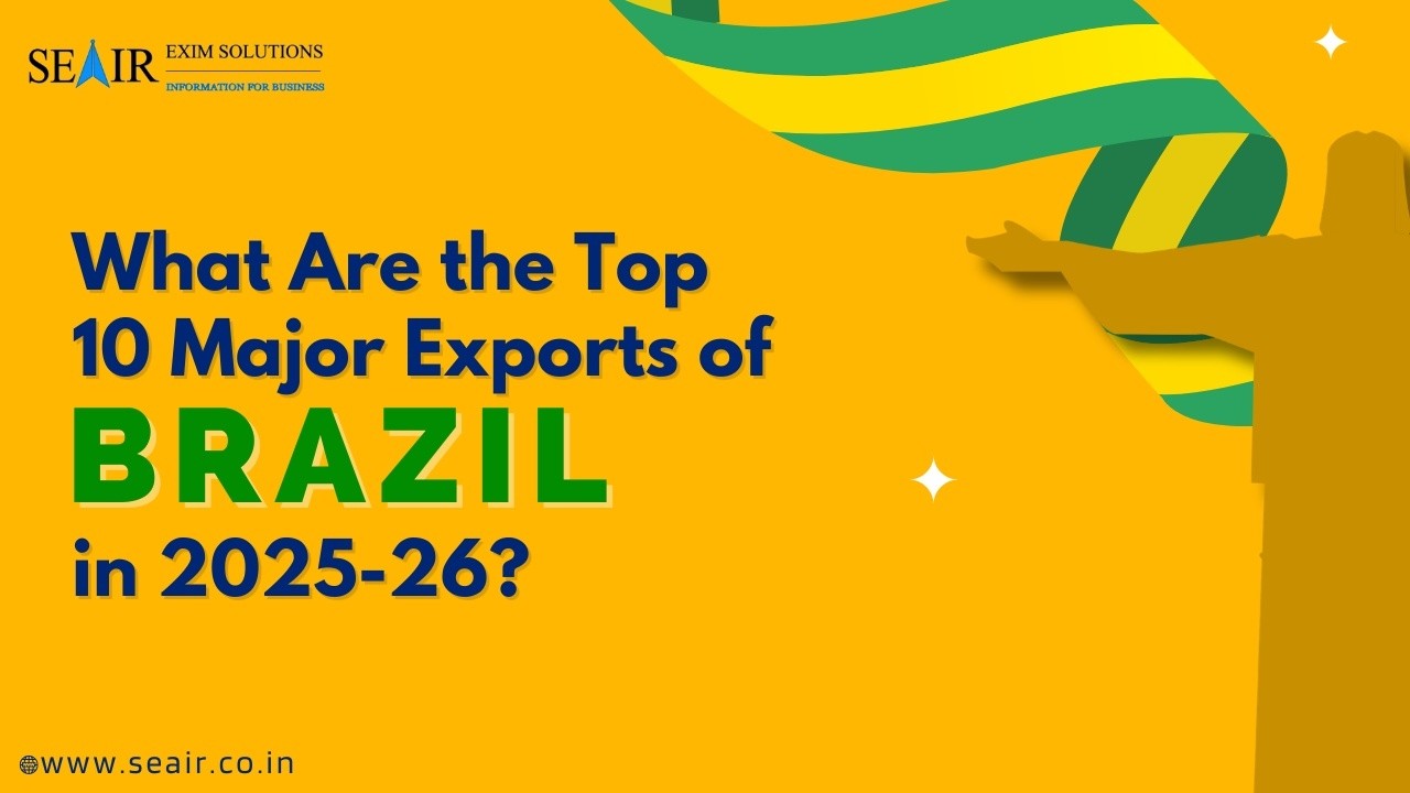What Are the Top 10 Major Exports of Brazil in 2024?
