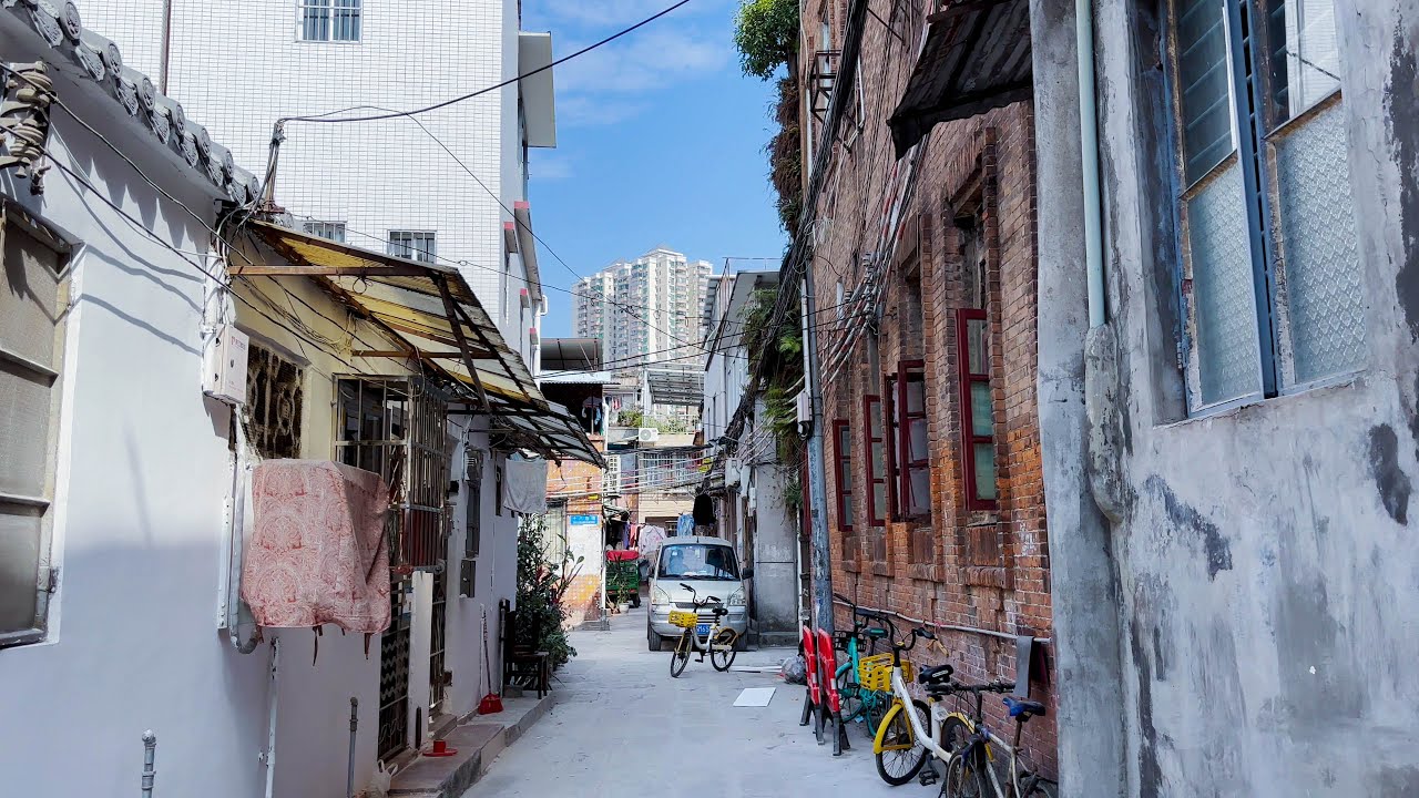 广州 海珠 在同福西路散步 - 4K HDR