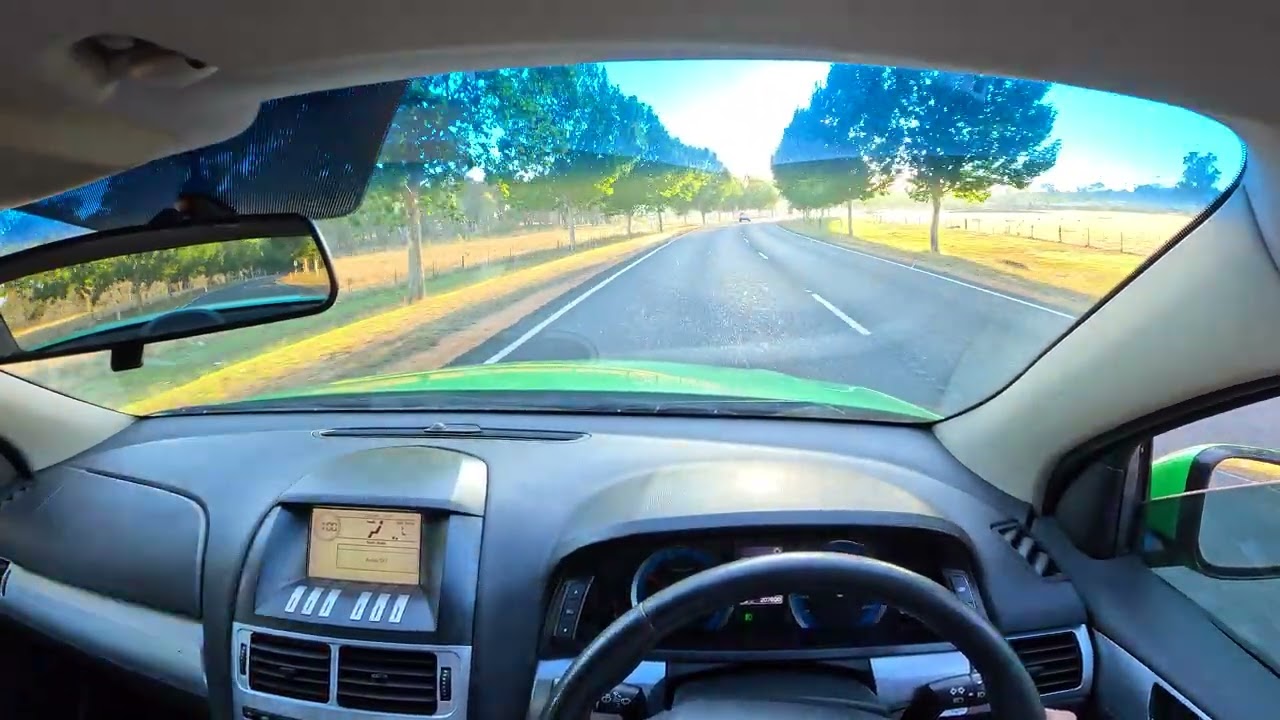 Point of View Driving Australia 026 (4K) Country Roads