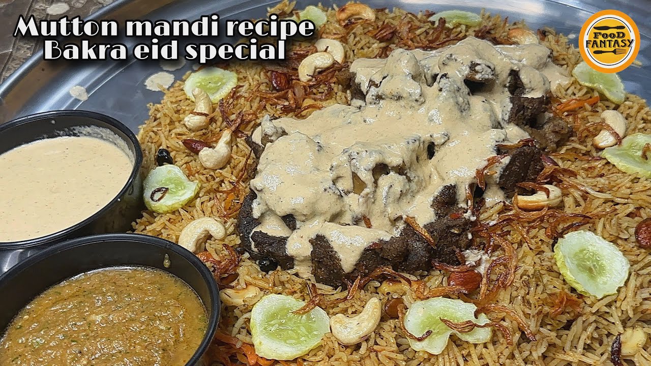 Famous Arabian Mutton mandi with Chutney | Bakra eid special recipe | Mandi recipe |