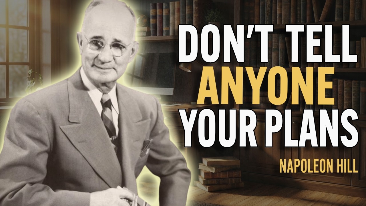 This Is Why You Must Stay SILENT - Napoleon Hill Motivation