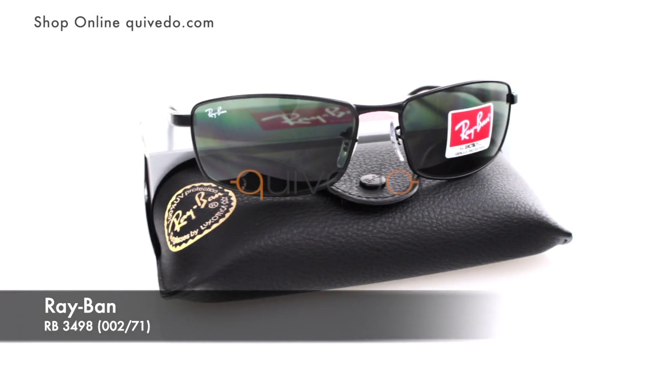 Ray-Ban RB 3498 002/71 - Occhiali originali completi di confezionie e certificati