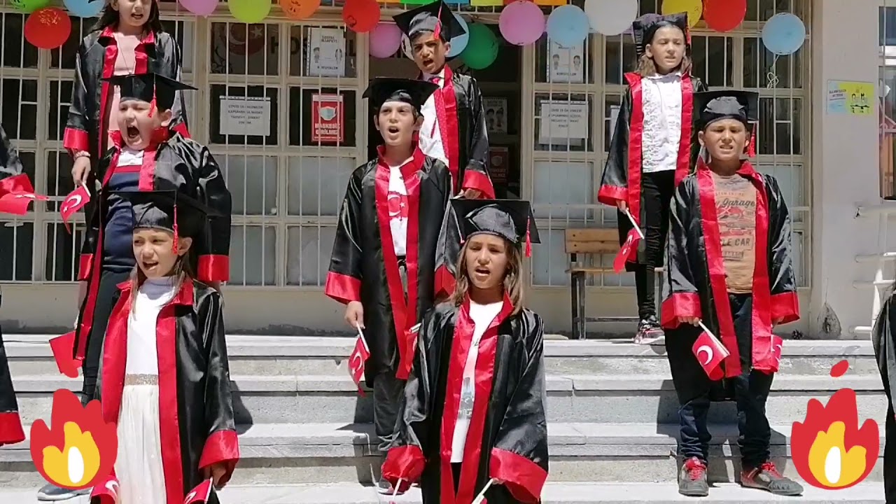 MEHMET HİKMET AYBERK İLKOKULU 4/A SINIFI MEZUNİYET TÖRENİ