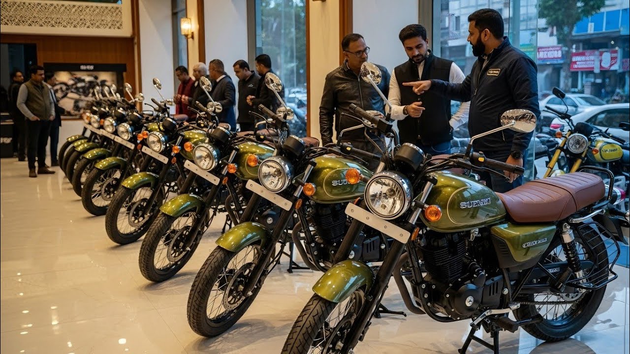 Suzuki Thunder 125 Retro Review &ndash; Old School Look with New Tech!