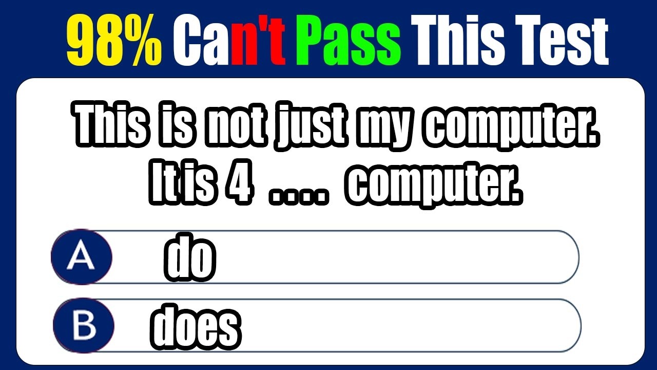 English Grammar Quiz। 200+ English Grammar Questions। English Grammar Test (new)