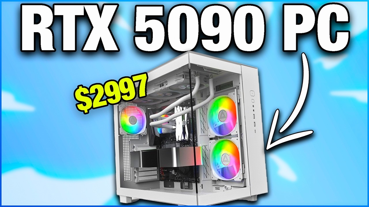 RTX 5090 BACK TO MSRP🔥 Best $3000 Gaming PC Build in 2025!