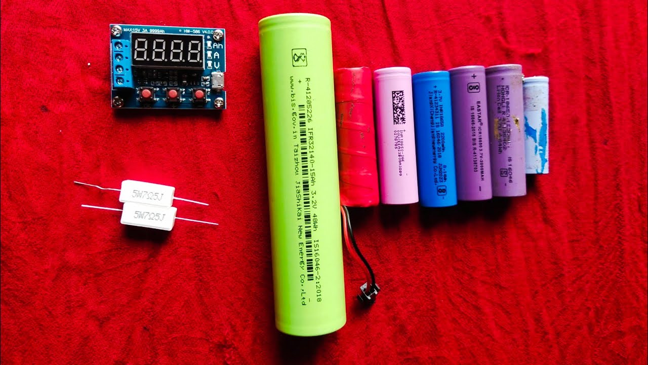 AtoZ Original Lithium-ion Cell Capacity Test (REALITY EXPOSE 😱)