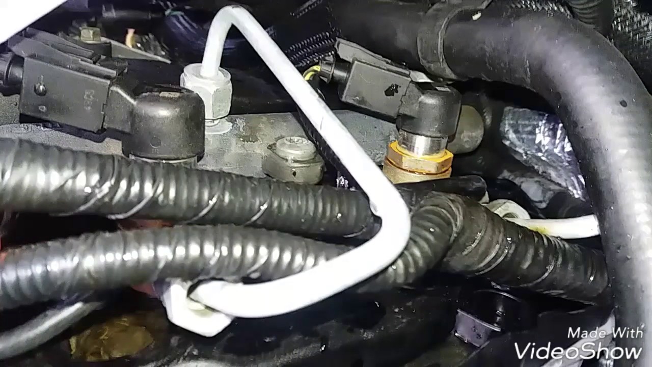 Troca da arruelas de vedação do bico ejetor do motor MWM NGD 3.0 eletrónico