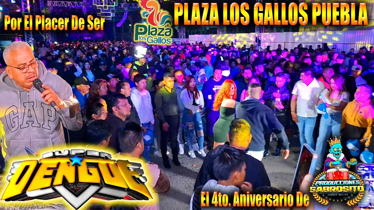 SUPER DENGUE LLEGA Y DA CATEDRA EN PLAZA LOS GALLOS 2026 UNA CHULADA DE INICIAR