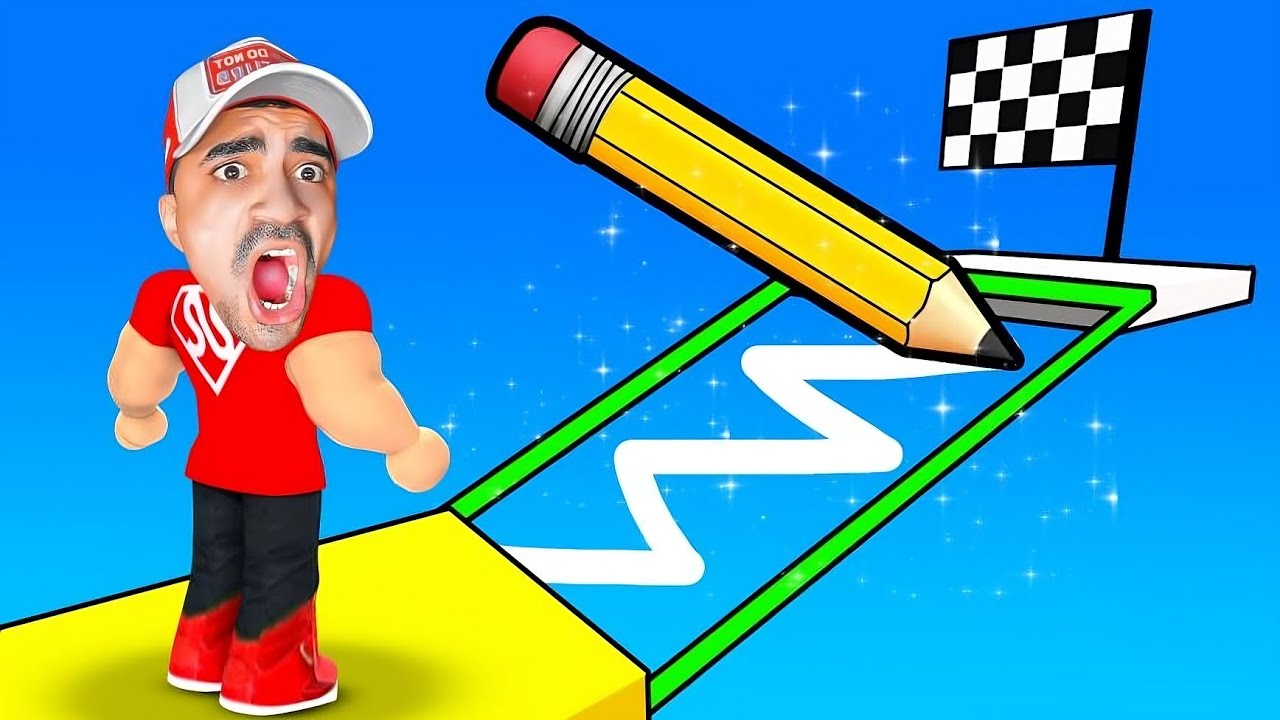تحدي رسم المرحلة عشان تعديها - ROBLOX