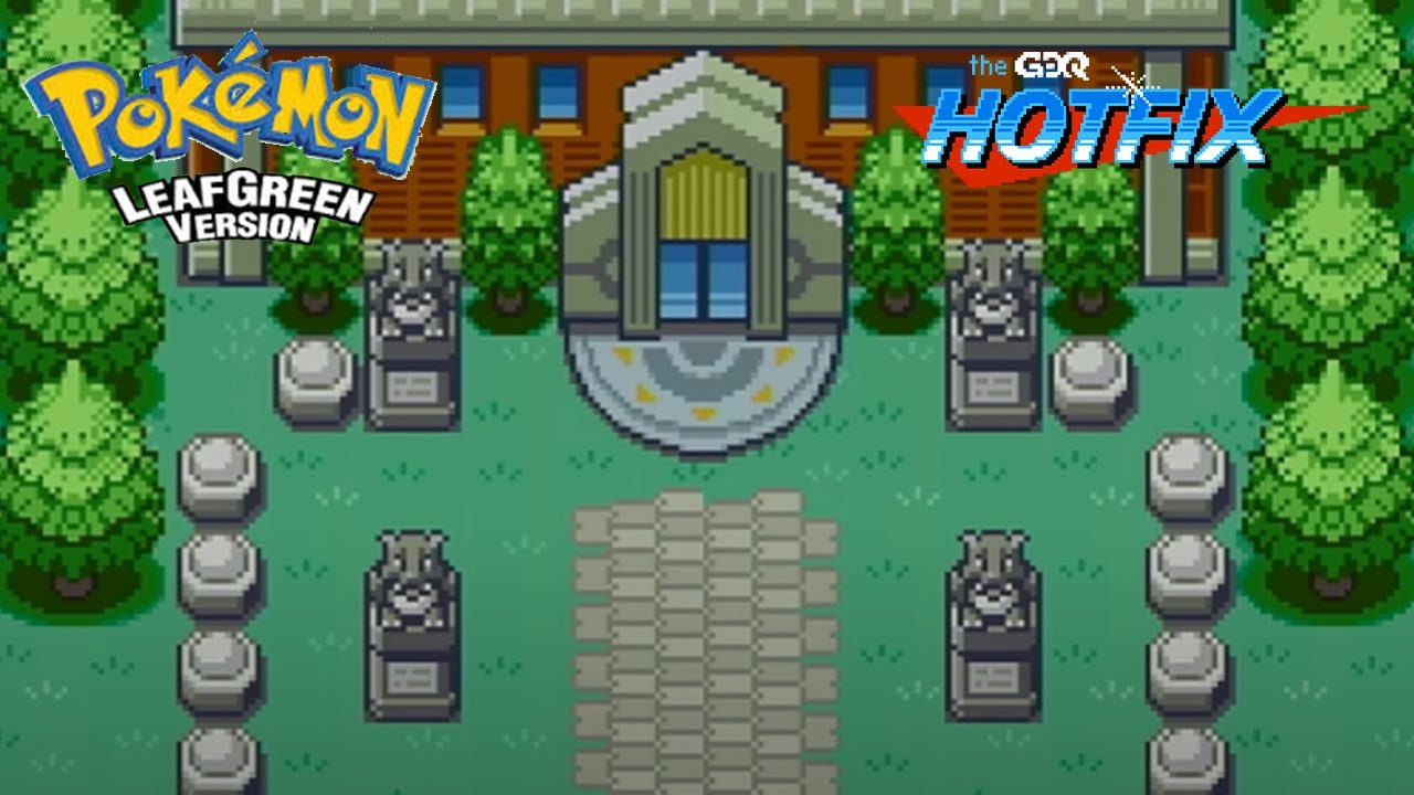 Pokemon LeafGreen Any% Showcase - GDQ Hotfix Speedruns