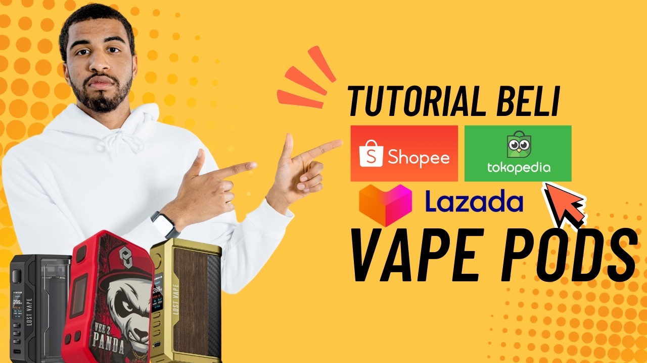 Cara Beli Vape Device di Shopee, Tokopedia, Lazada & TikTok Shop 🔍 | Aman & Terpercaya! #tutorial