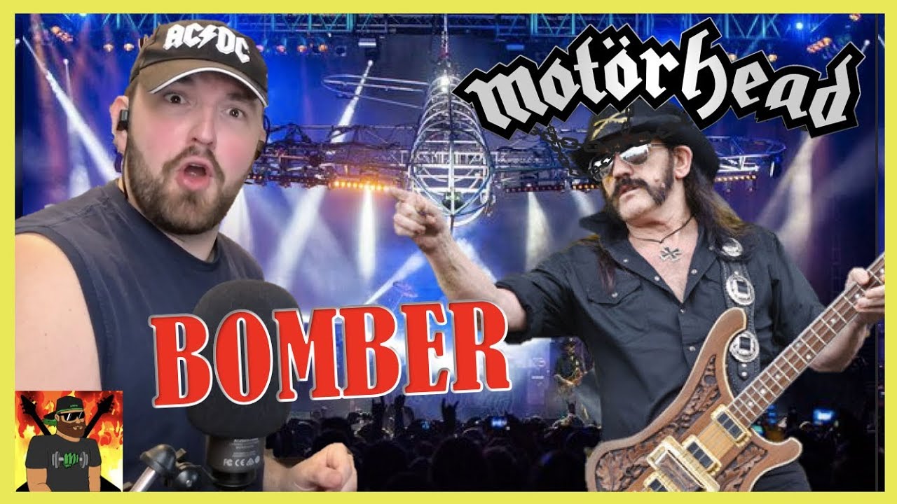 The Speed Rail Plane!! | Motörhead - Bomber (Live Hammersmith) | REACTION