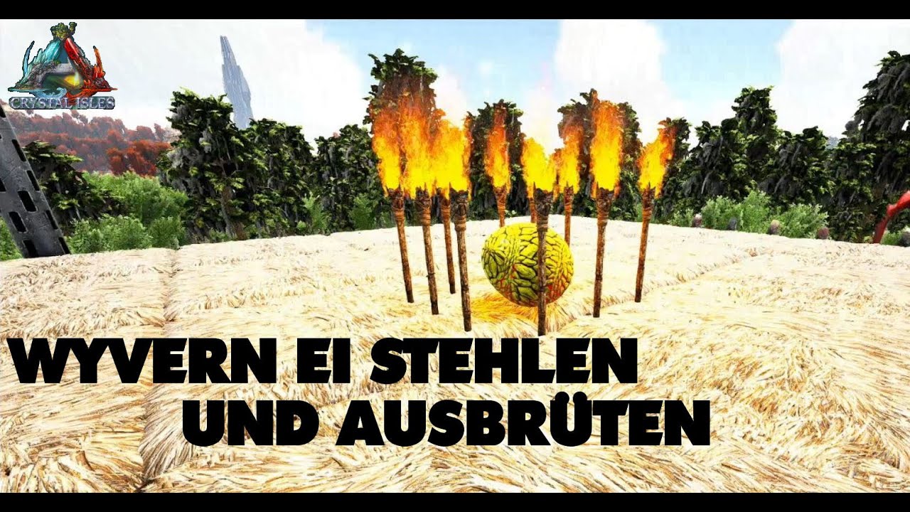 ARK Survival Evolved | WYVERN Ei stehlen, ausbrüten & WYVERN aufziehen