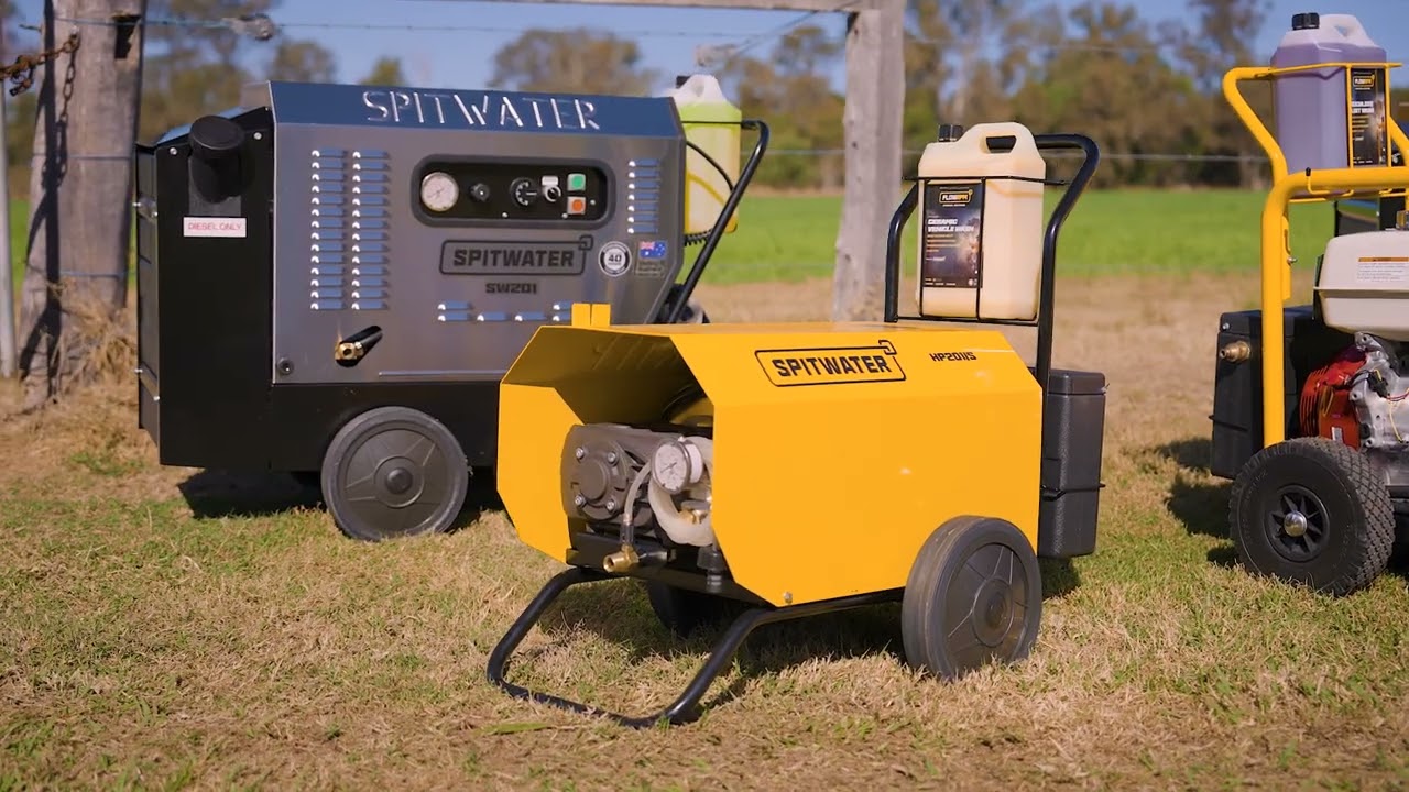 SPITWATER&reg; HP201S Cold Water Pressure Cleaner - 60 Second Product Overview