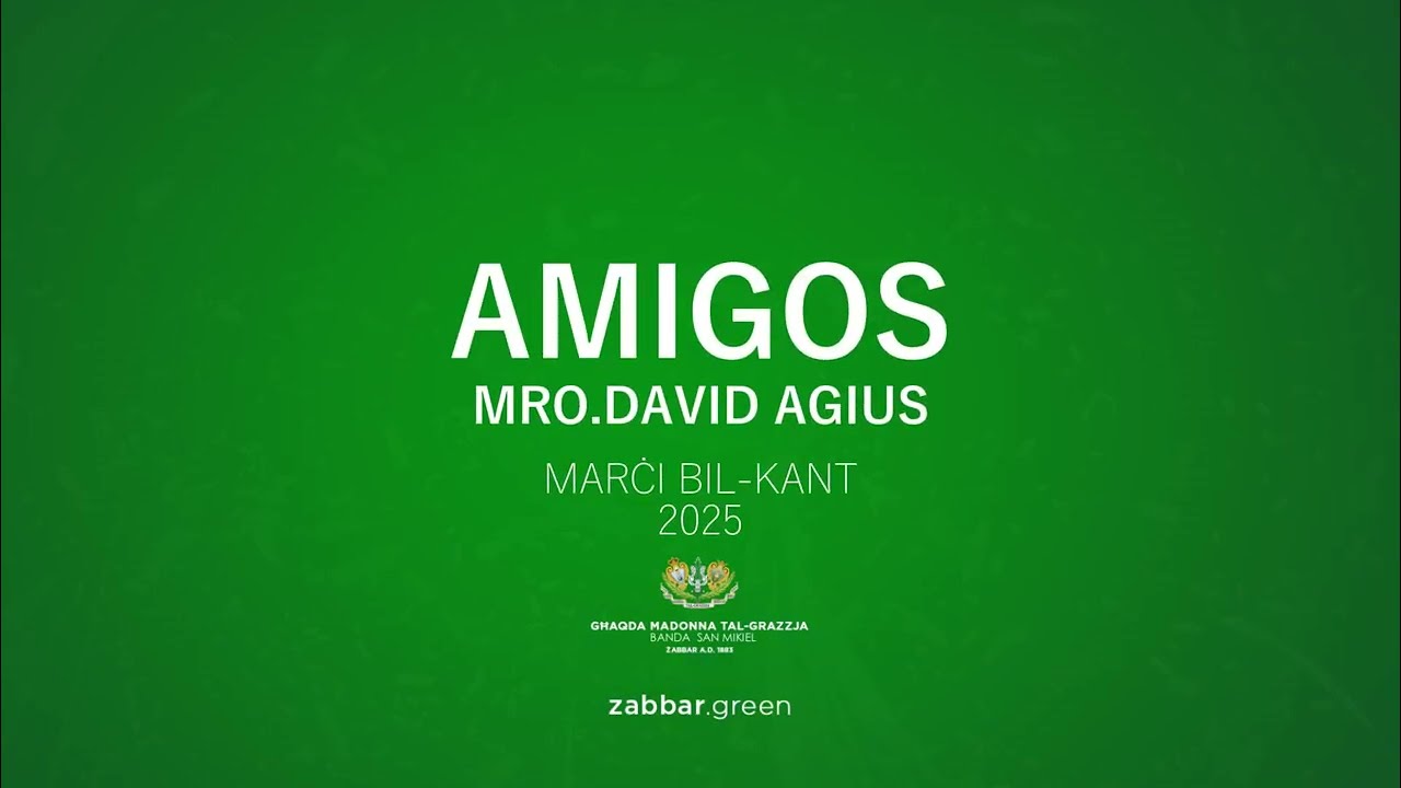 Amigos - Mro.David Agius