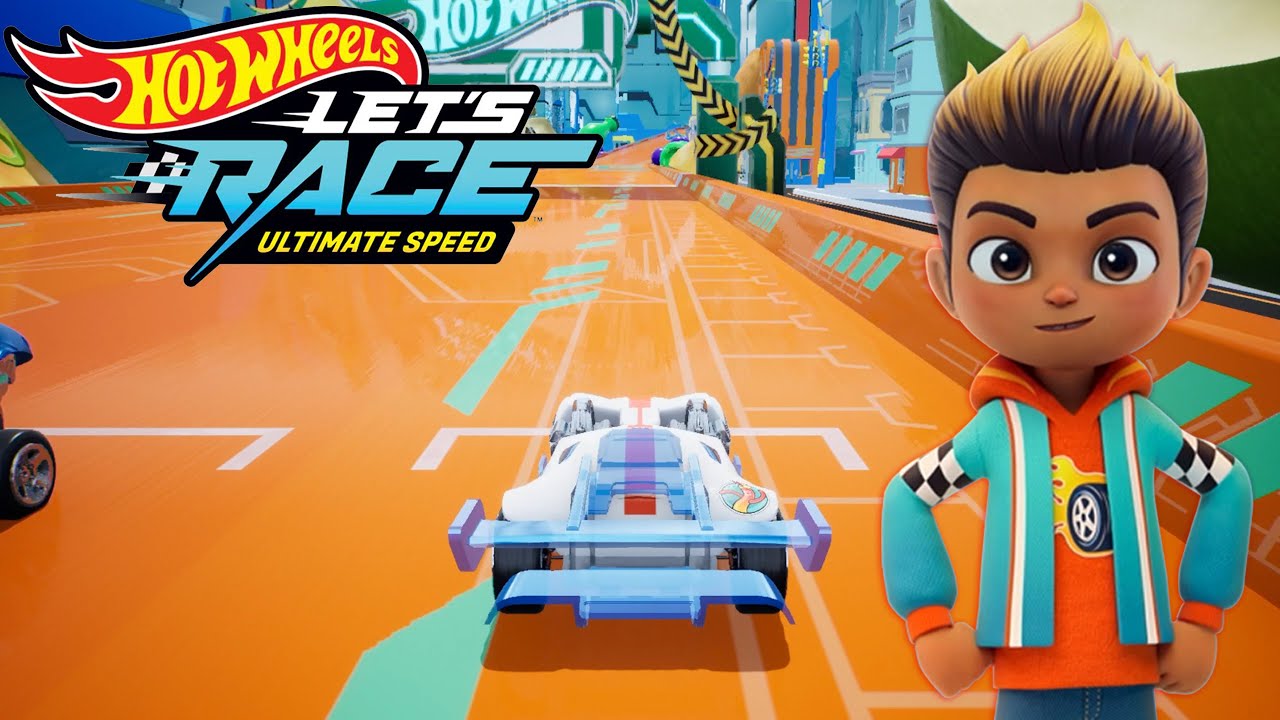 Hot Wheels Let's Race: Максимальная скорость — гонка SUPER TWIN MILL