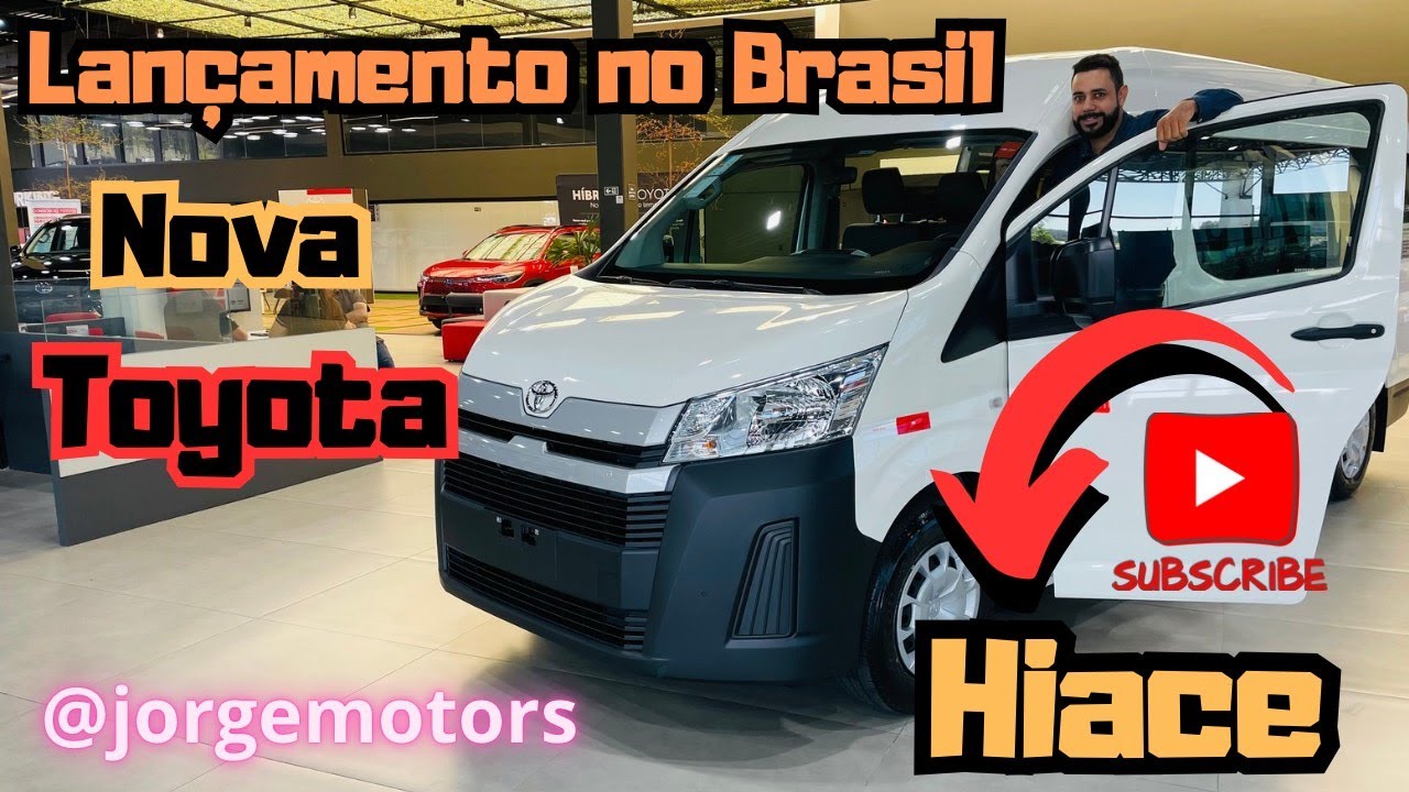 Nova Toyota Hiace esse veiculo comercial que é um sucesso de vendas! Review completo!