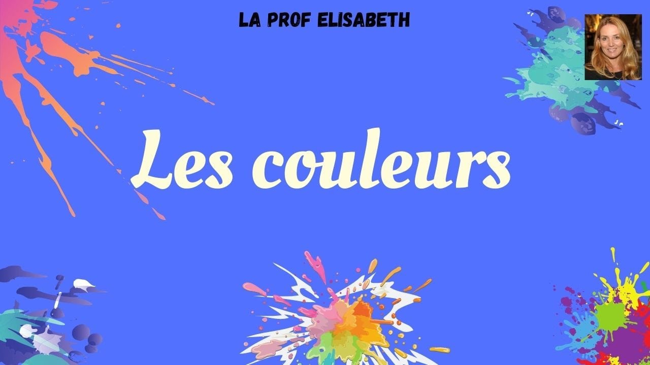 Les couleurs en français. Niveau débutants - A1 de FLE