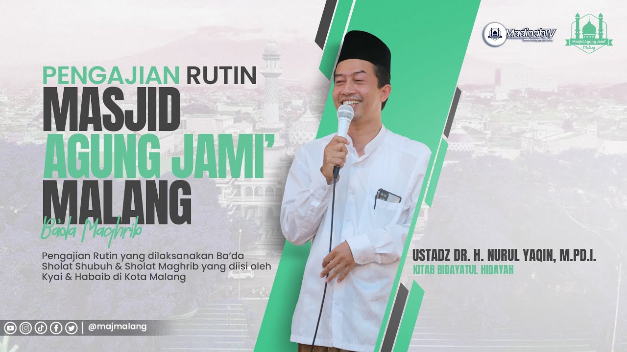 🔴LIVE | KAJIAN RUTIN JUMAT BADA MAGHRIB BERSAMA Ustadz. Dr. H. Nurul Yaqin, M.Pdi