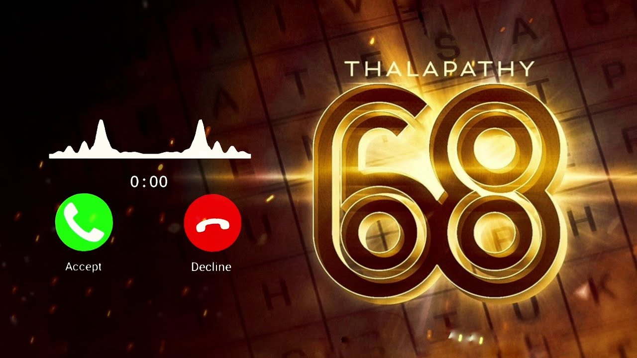 Thalapathy 68 Bgm | Thalapathy 68 Announcement Bgm Ringtone | Vijay | Bgm Blocked
