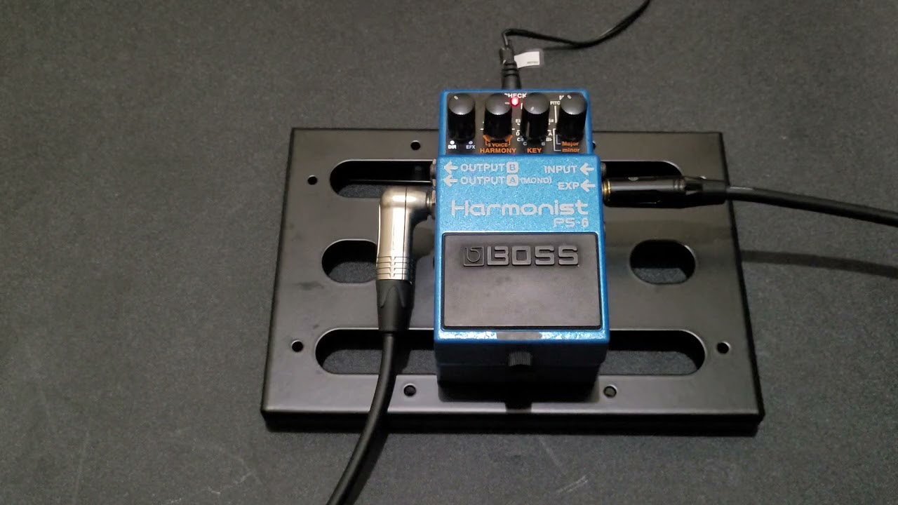BOSS PS-6 Harmonist (Bass Demo)