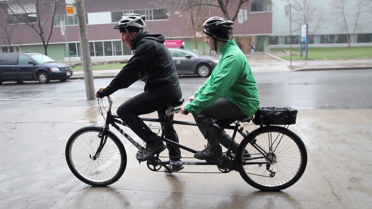 06 Riding a Tandem   Mounting and Dismounting