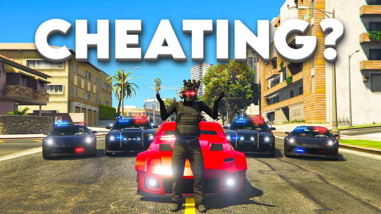 SPECTATING a HACKER Getaway Driver in GTA 5
