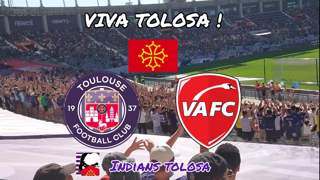 Vive l'Occitanie ! // Toulouse FC -  Valenciennes FC | VLOG#32 (Indians Tolosa)