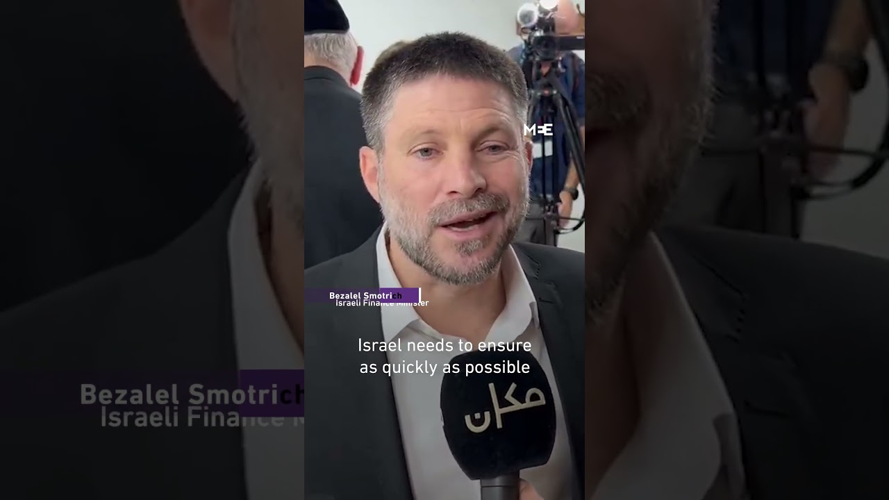 Israeli Finance Minister Smotrich urges swift destruction of Hamas to prevent negotiations
