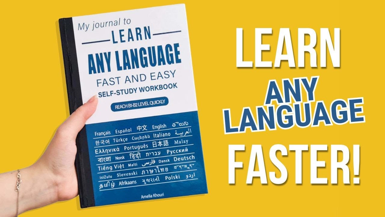 How to Learn ANY Language Quickly at Home with This All-in-One Self-Study Language Learning Notebook