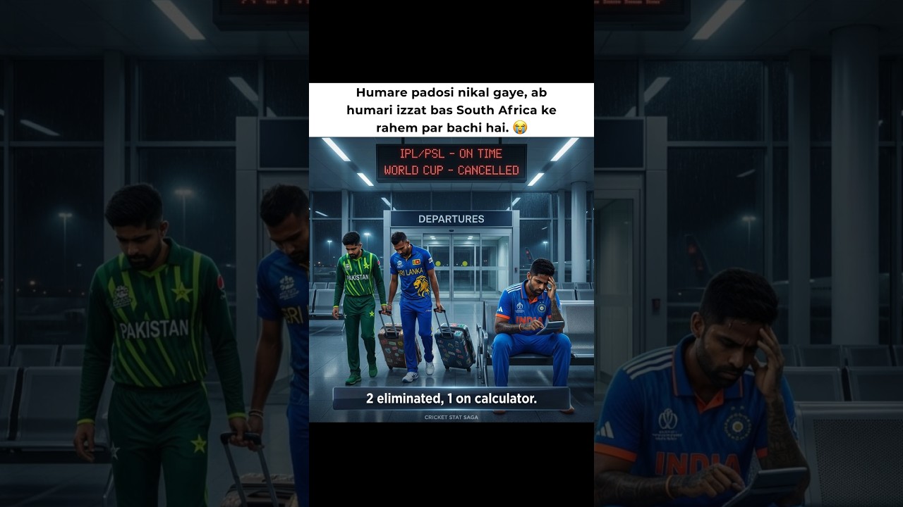 Asian Teams Leaving the T20 World Cup! 📉✈️ #T20WorldCup