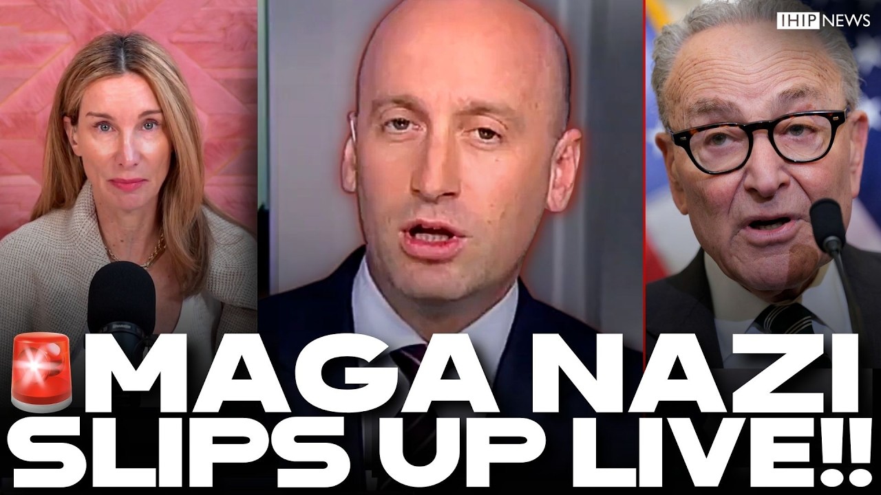 IHIP News:🚨 MAGA NAZI Stephen Miller ALMOST ADMITS IT On FOX News!! DEM Leader VOTING WITH MAGA?!