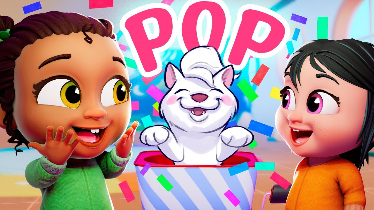 Pop Goes the Weasel | Learn Colors | Nookaboos