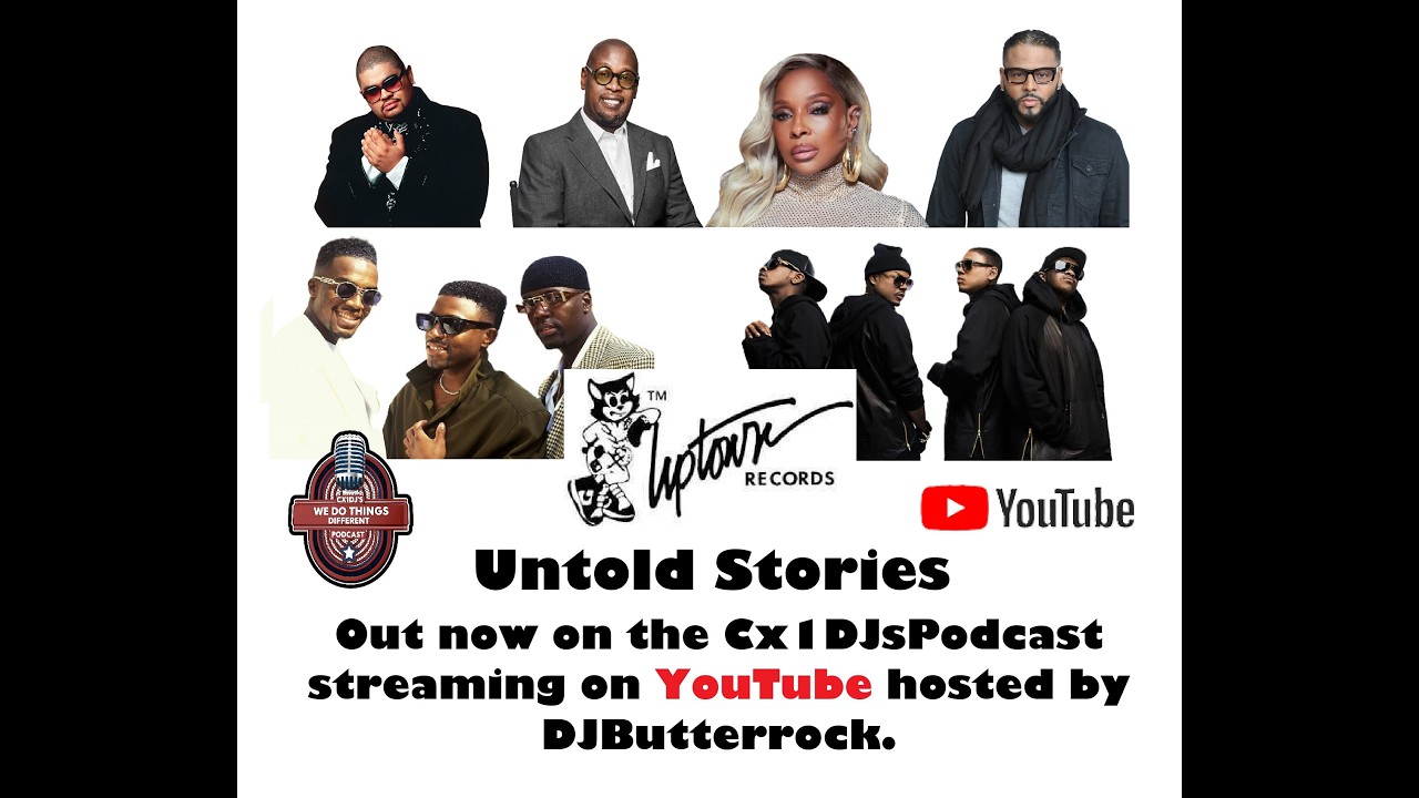 Andre Harrell Uptown Records Untold Stories streaming show   hosted bye @djbutterrock