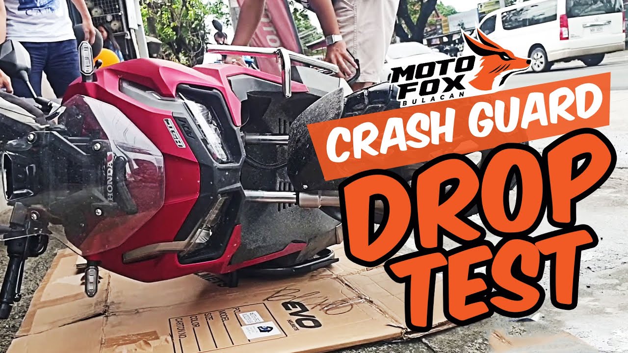 Crash Guard DROP TEST! - ADV 160 Half CG