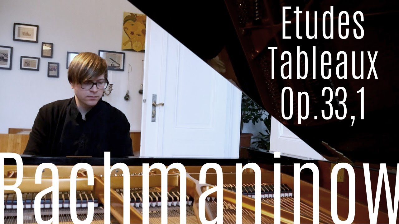 Études-Tableaux Rachmaninow Op.33 Nr.1
