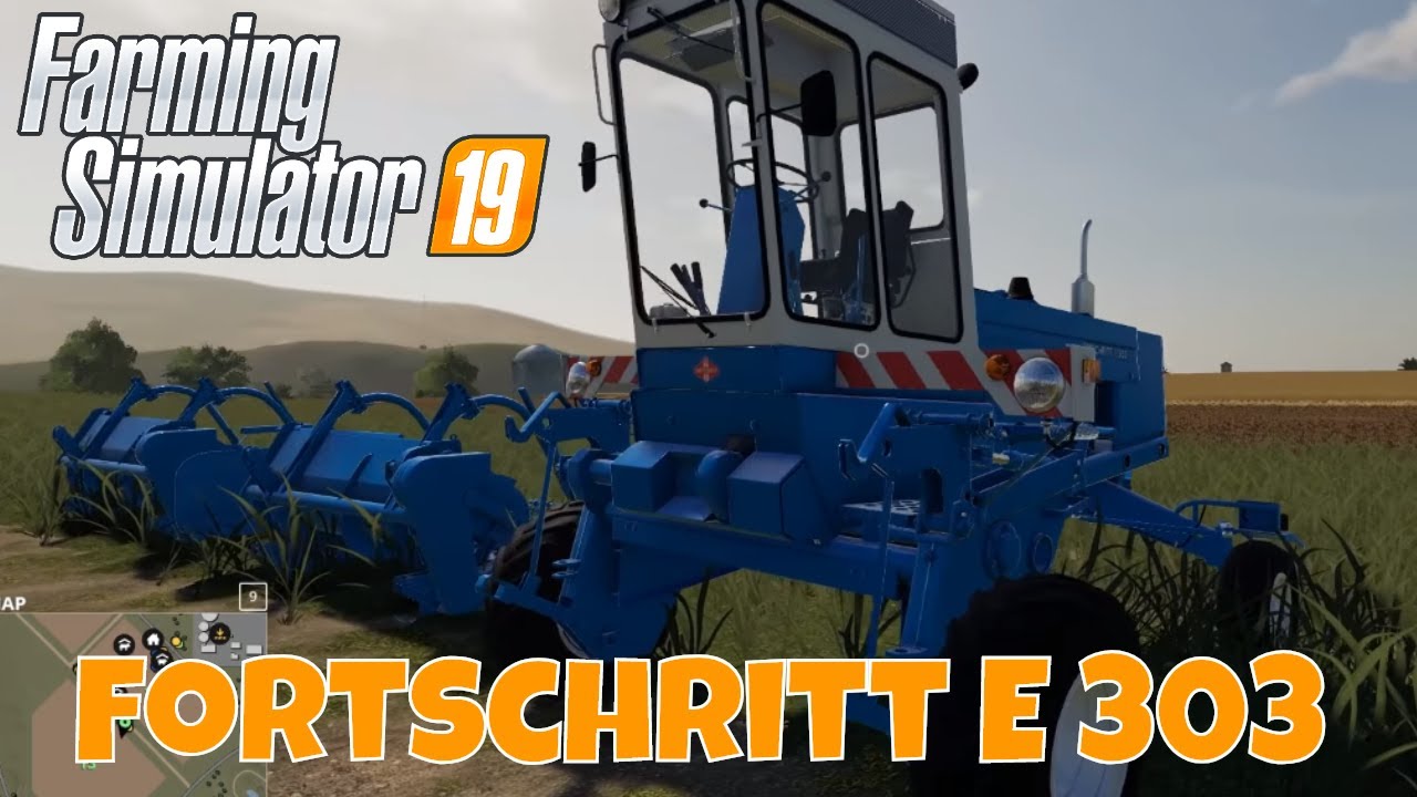 Fortschritt E 303 Mowing Solution Quick Look - Farming Simulator 19