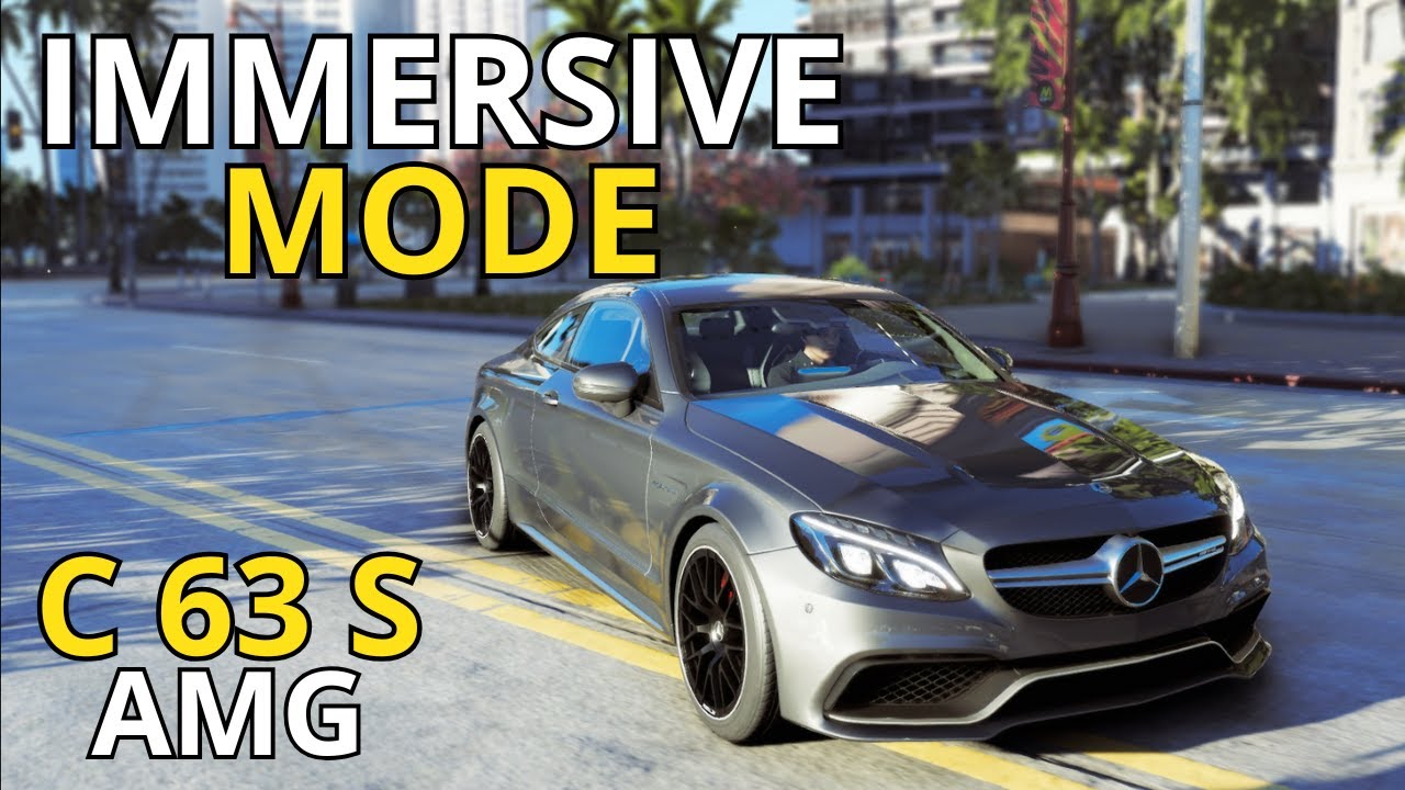 Mercedes AMG C 63 S Coup&eacute; - Immersive Mode