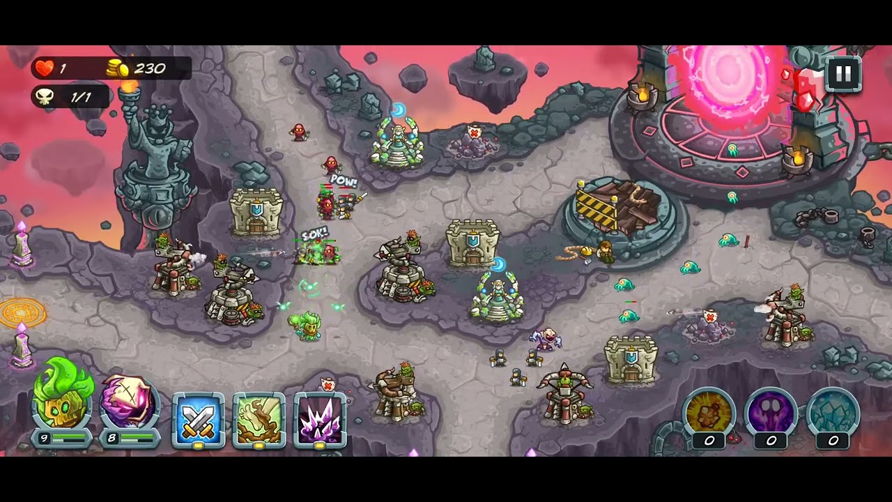 Kingdom Rush 5: Alliance (Level 11 - Canyon Plateau) 3 Stars [IRON Challenge]