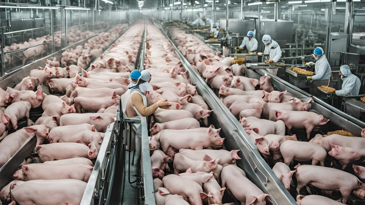 How Pigs Are Raised, Transported, and Processed &ndash; The Pork Production Journey Explained!