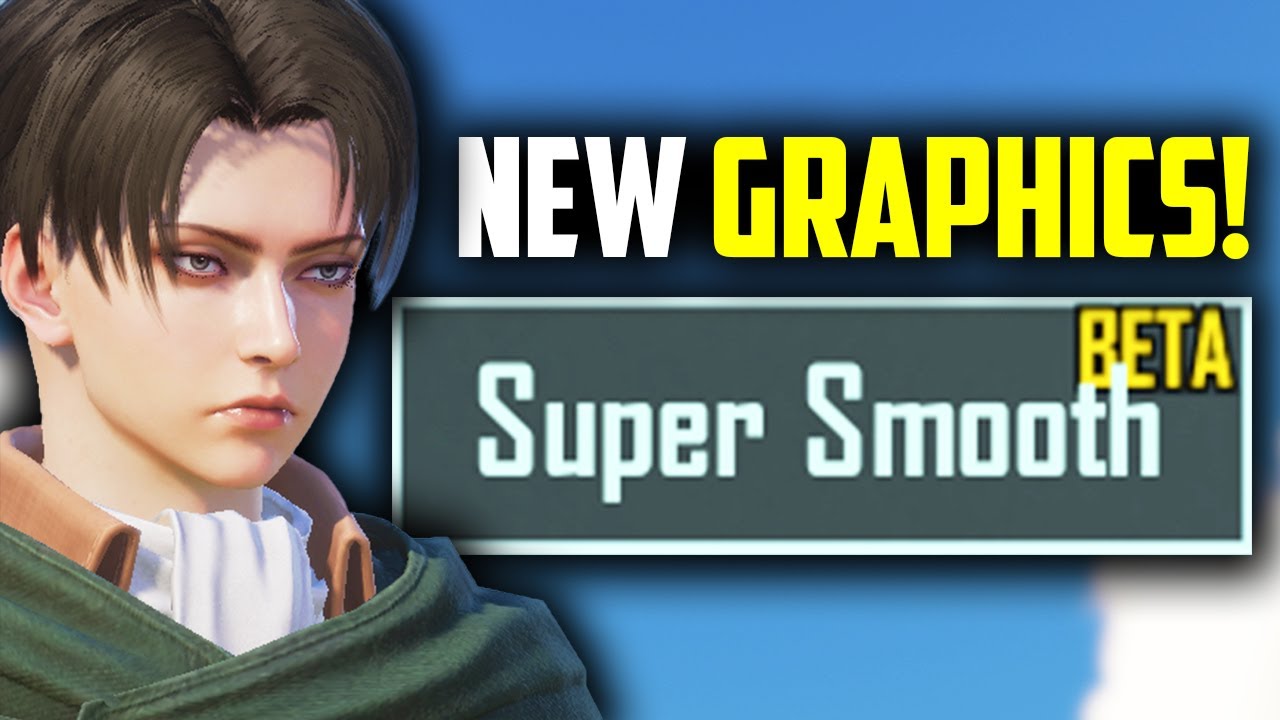 Using new super smooth graphics
