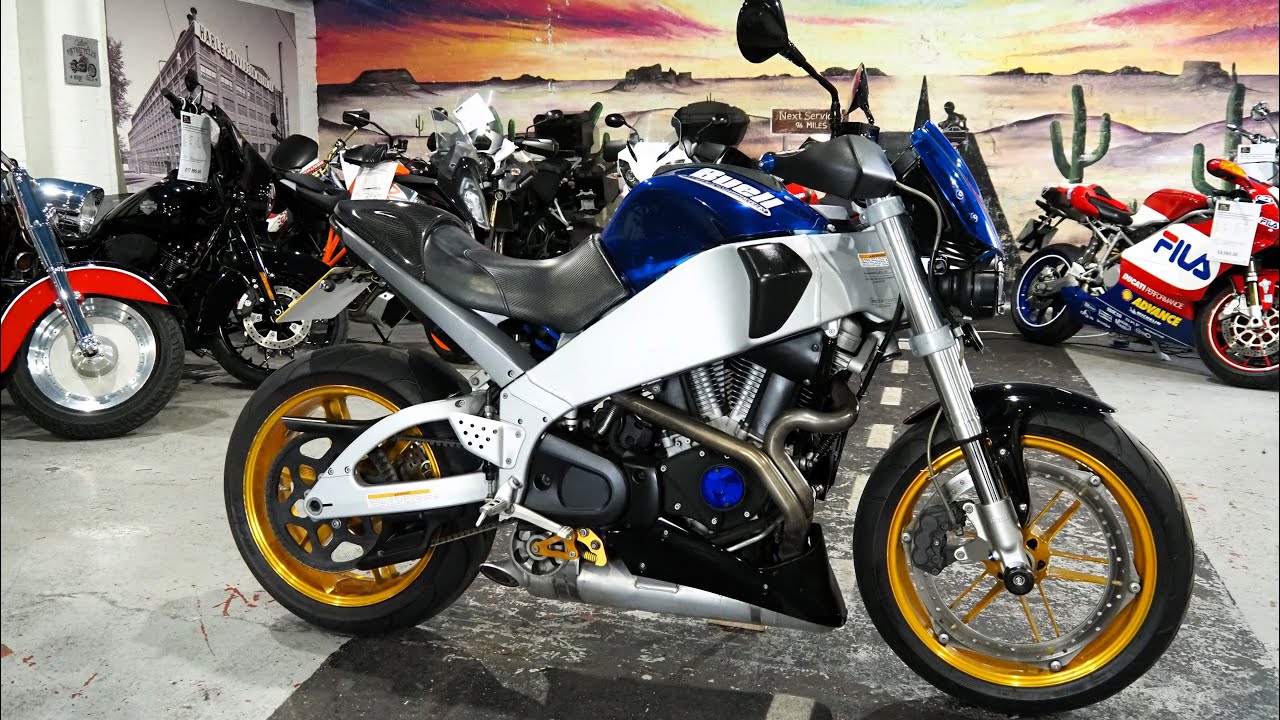 Buell XB9 SX Lightning ,See Through Hero Blue Harley Engine naked motorcycle