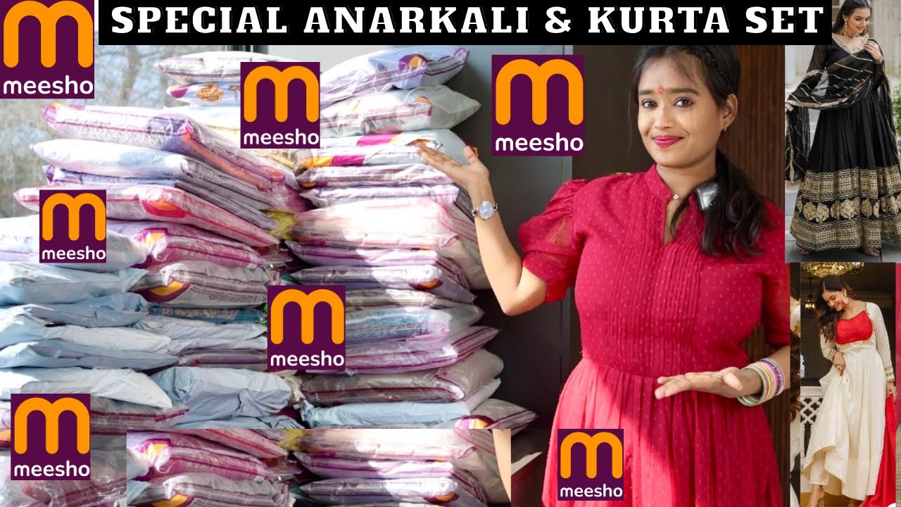 25 Meesho Huge *Trendy* Wedding Kurta Set Haul 😍|| Omg 😨Ye Kya Kar Diya Meesho Ne🤪|| Under Rs.? 😩